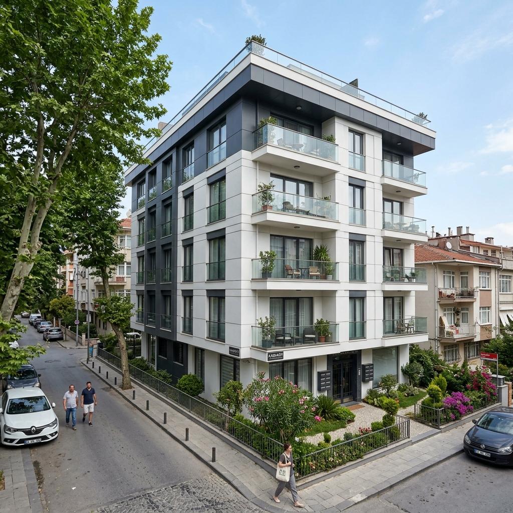 Yıldız Apartmanı — Kadıköy, İstanbul kentsel dönüşüm konsept tasarımı